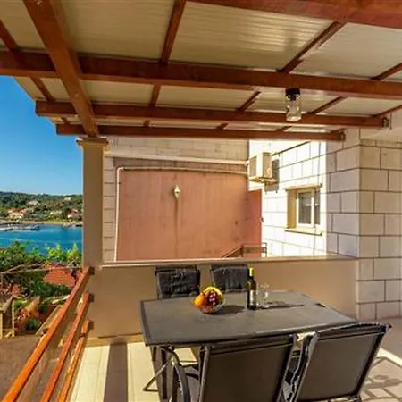 Apartment Radojkovi -two Bedroom With Terrace And Sea View A1 Lumbarda